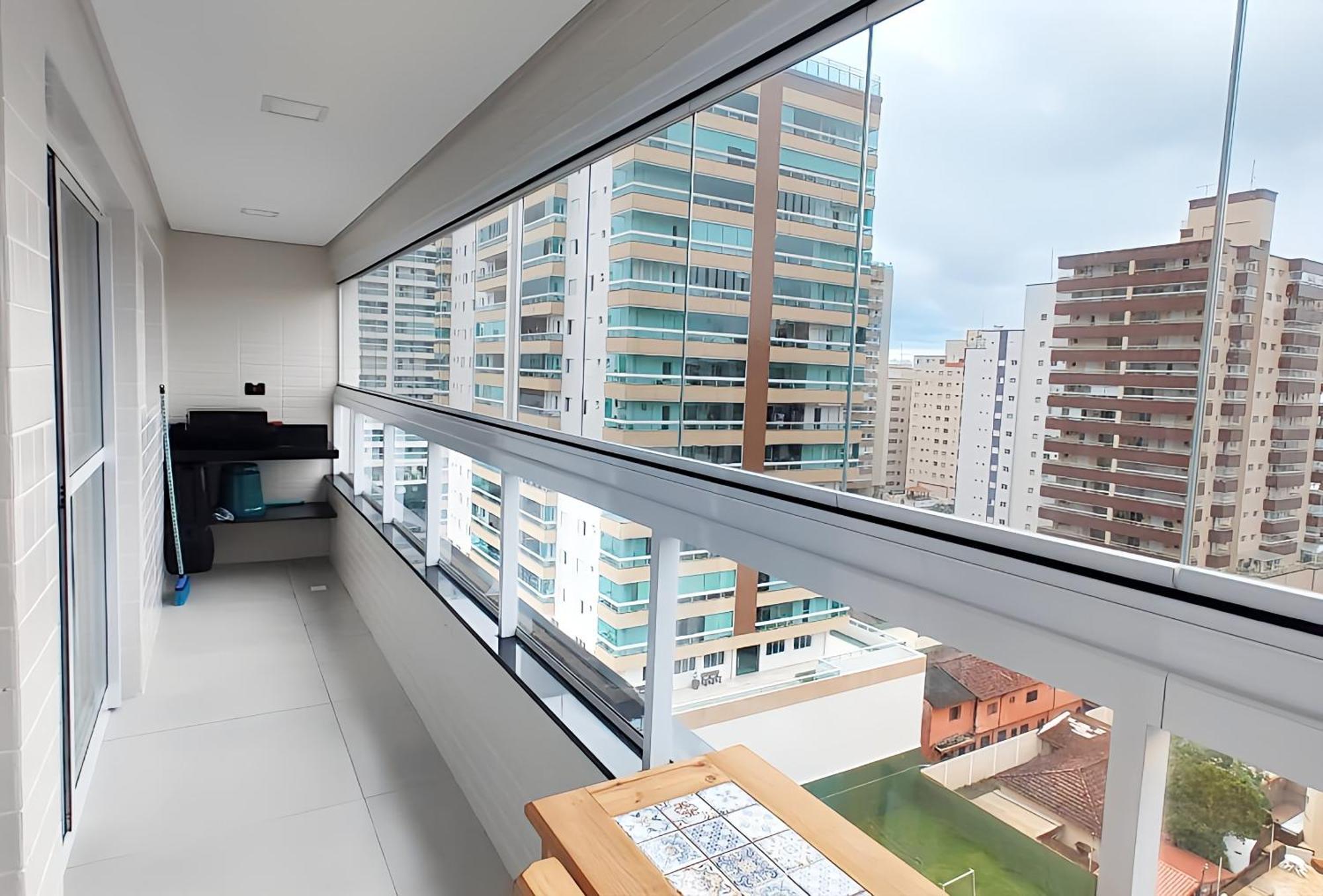 Apto Com Lazer Completo, Piscina, Ar, Mercadinho E Pet Friendly A 1 Min Da Praia プライア・グランデ エクステリア 写真