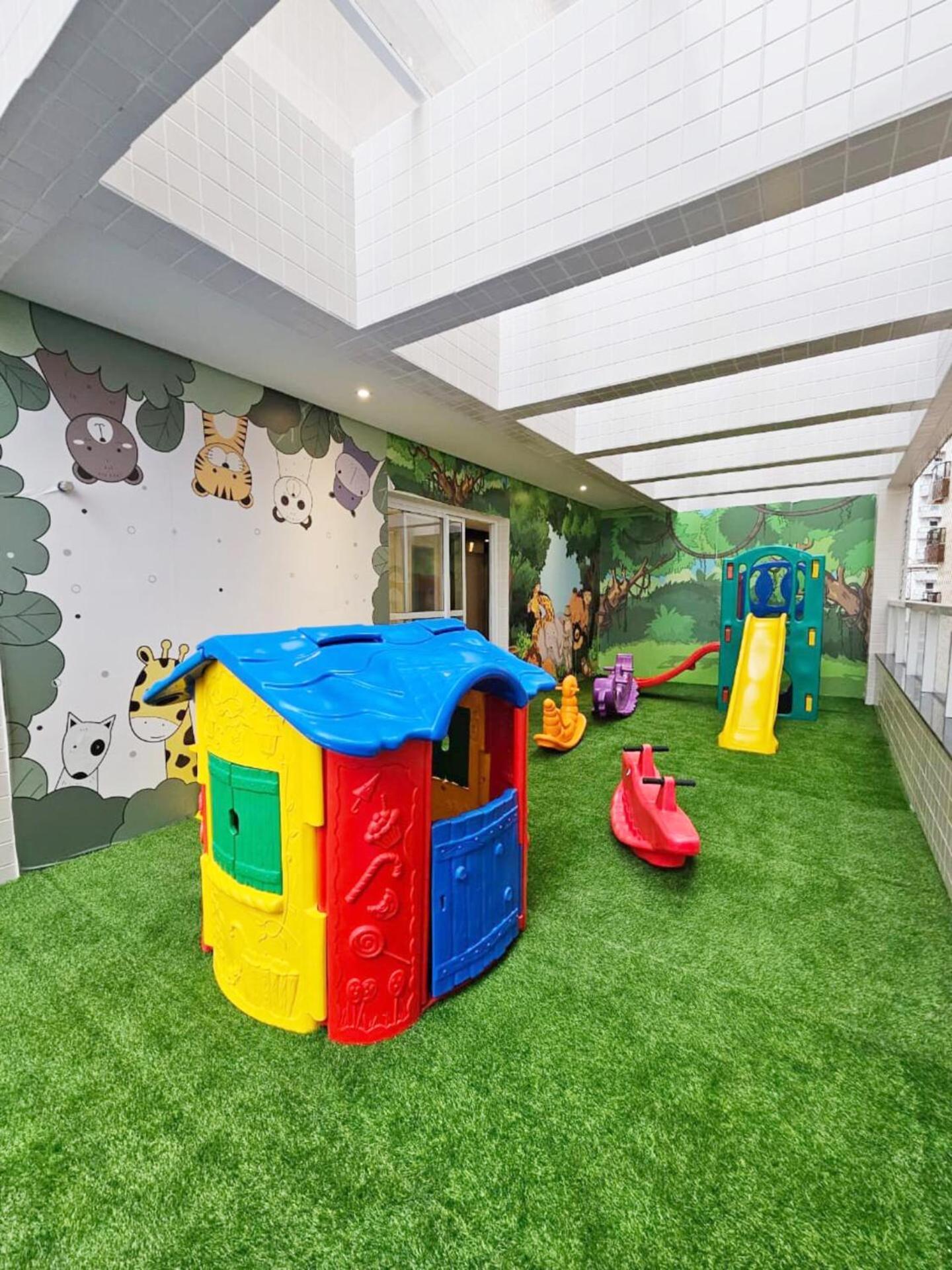 Apto Com Lazer Completo, Piscina, Ar, Mercadinho E Pet Friendly A 1 Min Da Praia プライア・グランデ エクステリア 写真